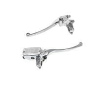 Cilindro principale freno idraulico anteriore for moto da 7/8" 22 mm, leva freno a disco sinistra/destra, universale, con interruttore freno M10