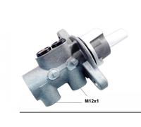 Cilindro Principale Freno M12x1x2 Alluminio Ø 24 MM HELLA per U. A. Opel Corsa