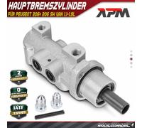 Cilindro Principale Freno per Peugeot 206+206 Sw Van 1.1-1.9L 1998-2013