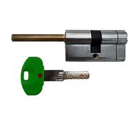 CILINDRO PROFILATO PER POMOLO SERIE 'EVO K22' mm 26+10+36 = 72 (31+41) cromo sat