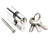 Cilindro profilato per porta, 25/35, cilindro M&D, in nichel