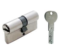 CILINDRO R6 PLUS A DOPPIO PROFILO ISEO CON CHIAVE PIATTA A 6 SPINE MM.35-35 82R6
