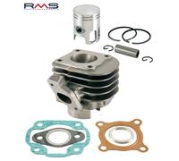 Cilindro RMS 50cc ricambi Minarelli AC orizzontale, perno 10 mm pistone