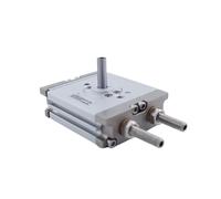 Cilindro rotante compatto con cremagliera e pignone da 30 mm CRQ2BS/CDRQ2BS 90 180 Attuatore con cilindro pneumatico da 380 gradi con magnete a cuscino d'aria(CDRQ2BS30-90C)