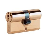 Cilindro Sag. Ottone 75 mm 25.10.40 30 45 Iseo F5 8209 Iseo Serrature