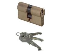 CILINDRO SAGOMATO 0G300 CISA OTTONE CHIAVI 3 CAMMA DIN MM 70 30+40