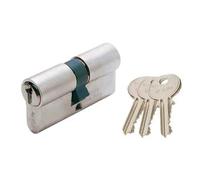 Art. 820940409 CILINDRO SAGOMATO F5 ottone nichelato; - L - 80 - A - 40 - B - 40