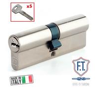 CILINDRO SAGOMATO EUROPEO DI SICUREZZA CON 5 CHIAVI EFFE-TI TARONI MADE IN ITALY