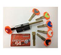 CILINDRO SECUREMME DI ALTISSIMA SICUREZZA evoK64 QCS mm. 30-30 PREDISPOSTO PER I