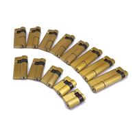 Cilindro Serratura 1 PCS Fingerprint Smart Lock Cilindro, Materiale di rame, Blocco C-Classe C, con 3Keys, cilindro a blocco a mezza facciata ad alta sicurezza Serratura Cilindro (Size : 85)