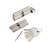 Cilindro Serratura 1 pz nucleo cilindro serratura con 5 chiavi, altezza 29 mm, un lato aperto, due lati aperti, porta interna in lega di zinco cilindro della serratura Serratura Porta(Single open)