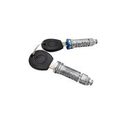Cilindro serratura a chiave con tappetino in gomma adatto for Volkswagen Passat B4 1994-1997 Kit di riparazione maniglia porta esterna(2 lock cylinders)