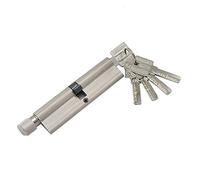 Cilindro Serratura,Cilindretto Serratura Porta Centro Sicurezza Asimmetria Serratura Cilindro Acciaio Plastica Lega Alluminio Porta Eccentrica Blocco Core(30x50T)