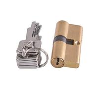 Cilindro Serratura,Cilindretto Serratura Porta Cilindro AB Key Anti-Theft Lock 65 70 80 90 115mm Blocco In Ottone Porta Lunthered Core Keys Extended(95mm(47.5x47.5))