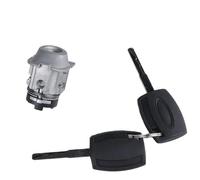 Cilindro serratura porta anteriore sinistra con 2 compatibile con Discovery MK4, Freelander MK2, Sport, Evoque, C30 C70 S40 S80 V50 V70 XC60 XC70, XF XFR XJ