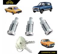 Cilindro Serratura Porte Anteriore + Portellone Cofano R4 R6 R12+2 Chiavi=