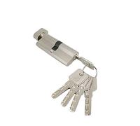 cilindro serratura, Serratura a cilindro in ottone con testata for catene di altezza for porte interne commerciali(80mm)