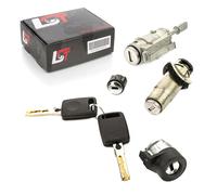 Cilindro Serratura Set Completo Blocchetto Accensione Chiave per Audi A6 C5