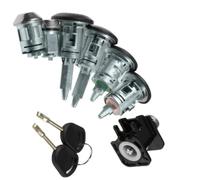 Cilindro Serrature Portiere Auto Per Ford Per Transit Mk6 2000-2006 | Interruttore Accensione Blocco 1C1A-V22050-BA 4119503 4119503/4359017 4359018 Set Chiavi Serratura Porta