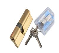 Cilindro Sicurezza,Cilindro Profilato Cilindro della porta Serratura parziale 65 70 80 90 115mm AB Chiave Antifurto Ingresso in ottone Nucleo(80(37.5-42.5))