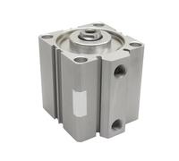 Cilindro sottile SDA | Alesaggio 32 mm, corsa 15 mm, asta filettata interna, nessun anello magnetico(40mmx5mm)