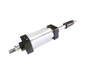 Cilindro standard regolabile SC32/-50/63/80 mm, cilindro pneumatico ad aria, pistone a grande spinta, corsa 25/50/75/100/200 mm(Stroke 200-50,Bore 32mm)