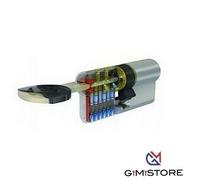 Cilindro Tesa TX 80 Frizionato 5 Chiavi In Dotazione mm 30-60 L. Tot. mm 90