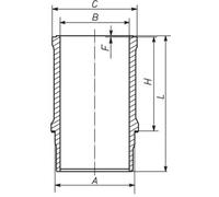 Cilindro trattamento finale 039 WN 38 00 MAHLE