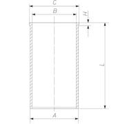Cilindro trattamento finale 456 WT 02 00 MAHLE