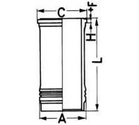 Cilindro trattamento finale 88645110 KOLBENSCHMIDT