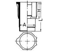 Kolbenschmidt Fodera Cilindro Renault 2,1 J8S-814 J8S240 J8S610 J8S612 J8S702