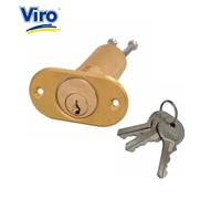 CILINDRO VIRO 714 TONDO FISSO PER SERRATURE APPLICARE - Ferrero Ferramenta