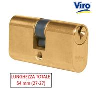 CILINDRO VIRO 745 OVALE MM.54 (27-27) - Ferrero Ferramenta