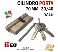 CILINDRO YALE PER PORTE INTERNE EUROCILINDRO PORTA ISEO - CISA INTERCAMBIABILE