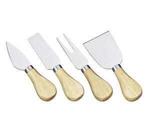Cilio 296693 Formaggio - Set di coltelli da formaggio, in legno