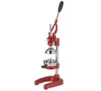 cilio Amalfi spremiagrumi manuale, in acciaio inox, spremiagrumi a mano, per il 25% in più di succo, a basso sforzo, spremiagrumi professionale, 20 × 23,5 × 44 cm