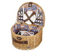 cilio Cestino da picnic Salina per 4 persone, in vimini intrecciato, borsa | Cestino da picnic Salina, per 4 persone, con borsa termica rimovibile, posate, bicchieri e piatti in vimini intrecciato