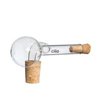 cilio Dosatore PRECISIO, dosatore per bottiglie da 2 cl, lunghezza: 12 cm, larghezza: 5,5 cm, altezza: 7 cm, adatto per aperture fino a 2 cm, per liquori, olio e aceto, vetro borosilicato e sughero