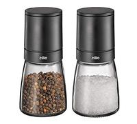 cilio Florence - Set macinasale e macinasale, in ceramica, 14 cm, in acciaio INOX