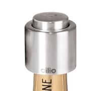 Cilio - Tappo per champagne, color argento