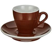 Cilio Tazza da caffè Milano Marone, 2 pezzi (confezione da 1)