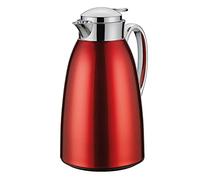 Cilio Venezia - Caraffa Termica in Acciaio Inox, 1 l, Colore: Rosso