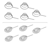 Cilky 10 Pezzi Molle di Contatto per Batteria AA AAA Connessione per Batteria Molle per Batteria compatte per Piccoli dispositivi(12x9)