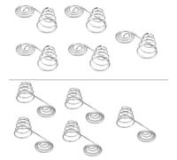 Cilky 10 Pezzi Molle di Contatto per Batteria AA AAA Connessione per Batteria Molle per Batteria compatte per Piccoli dispositivi(7x18)