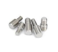 Cilky Viti Metalliche 1/2/5 pz Maschio a Maschio M3 a M4 a M6 a M8-20 304 Adattatore Filettato in Acciaio Inox Filettatura Esterna Doppia Testa Vite di trasferimento Bullone(5pcs M3x4-M4x6)