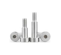 Cilky Viti Metalliche 5/10 pz M2 M2.5 M3 M4 304 in Acciaio Inox Esagonale A Esagono Incassato Cuscinetto A Rulli Spalla Vite Vite(5mm,D2.5X M2 (10pcs))