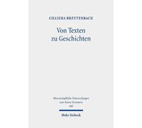 Cilliers Breytenbach Von Texten zu Geschichten (Copertina rigida)