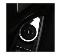 Ciloc Adesivo AntiGraffio per Focus 3 4 MK3 MK4 2012-2018 ABS Manopola Regolazione dello Specchietto Retrovisore Pannello Decorativo(Argento)