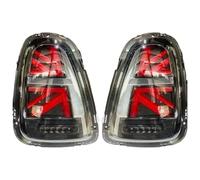 Ciloc Per Cooper Per R56 Per R57 Per R58 Per R59 Per LCI Per JCW Tun Lampade Segnalazione Luci Coda Car Rear Tail Light Assemblee Indicatore Direzione Specchietto Retrovisore(2pcs Red Clear)