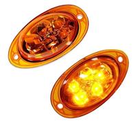 Ciloc Per Freightliner Per Cascadia Per Semi-camion 2008-2017 Indicatore Di Direzione Specchietto Laterale Cabina Anteriore Camion Si Marker Indicatore Specchietto Retrovisore(Amber Lens)